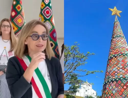 Prefeita italiana se emociona ao reconhecer “os mesmos rostos” em Santa Catarina